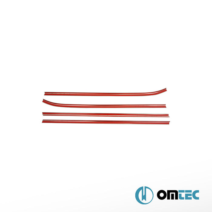 Cam Çıtası 4 Prç. Paslanmaz Çelik (Parlak) - Hyundai İ30 - HB 5D GD - (2012 - 2016)