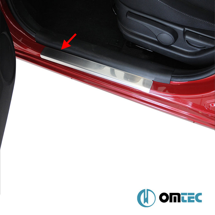 Kapı Eşiği 4 Prç.Paslanmaz Çelik - Hyundai İ20 - HB 5D PB FL - (2012 - 2014)