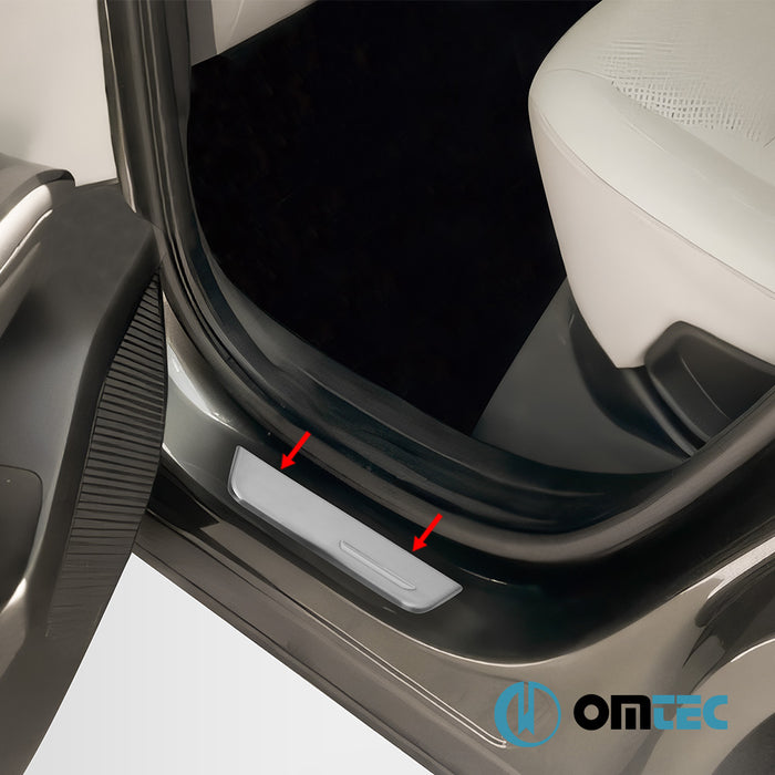 Line Kapı Eşiği 4 Prç. Paslanmaz Çelik - Hyundai Tucson - SUV TL - (2015 - 2020)