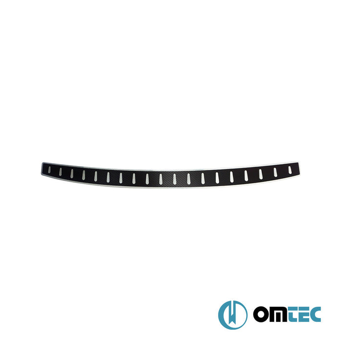 Karbon Folyolu Arka Tampon Eşiği Paslanmaz Çelik - Hyundai Tucson - SUV TL PRE - FL - (2015 - 2019)