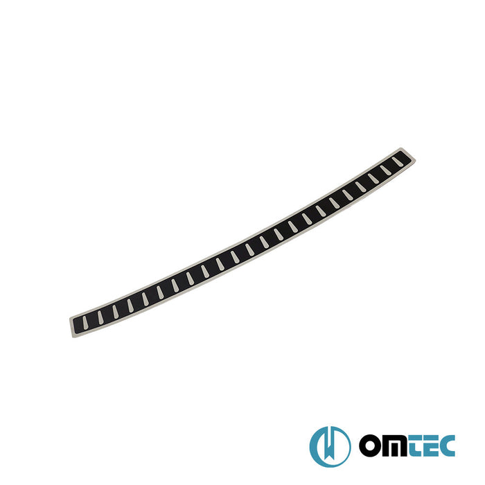 Karbon Folyolu Arka Tampon Eşiği Paslanmaz Çelik - Hyundai Tucson - SUV TL FL - (2019 - 2020)