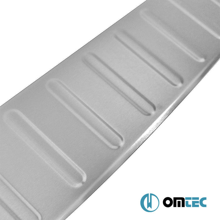 Arka Tampon Eşiği Paslanmaz Çelik (Taşlı) - Hyundai Tucson - SUV TL FL - (2019 - 2020)