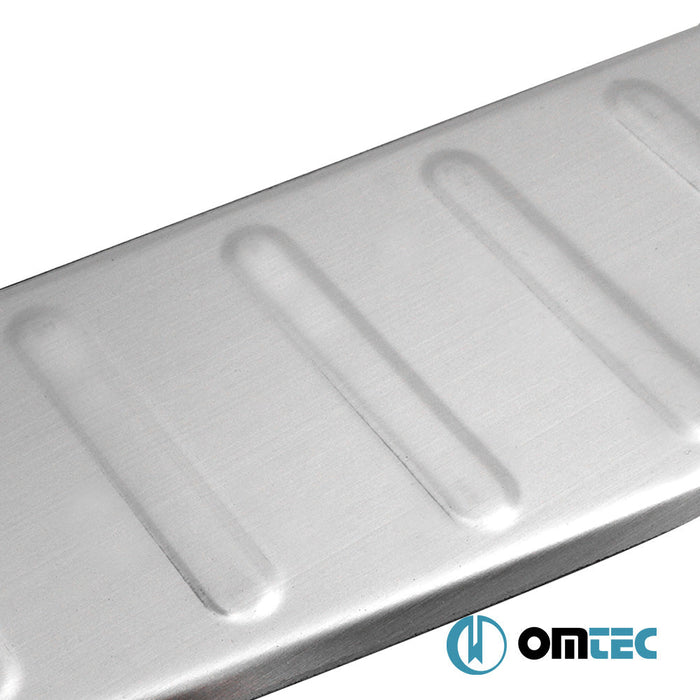 Arka Tampon Eşiği Paslanmaz Çelik (Taşlı) - Hyundai Tucson - SUV TL PRE - FL - (2015 - 2019)