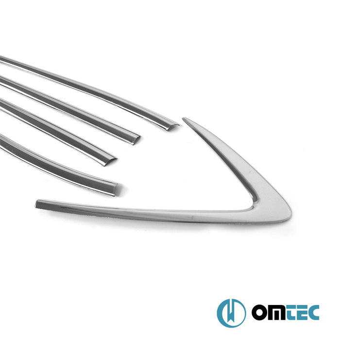 Cam Çıtası 6 Prç. Paslanmaz Çelik (Parlak) - Hyundai Tucson - SUV TL - (2015 - 2020)