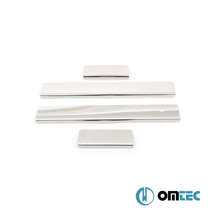 Kapı Eşiği 4 Prç. Paslanmaz Çelik - Hyundai İ20 - HB 5D GB - (2014 - 2020)