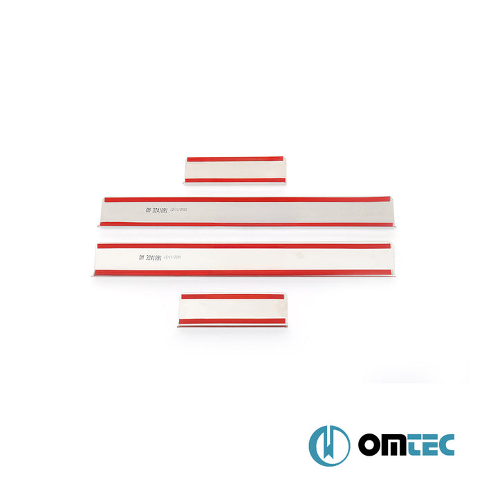 Kapı Eşiği 4 Prç. Paslanmaz Çelik - Hyundai İ20 - HB 5D GB - (2014 - 2020)