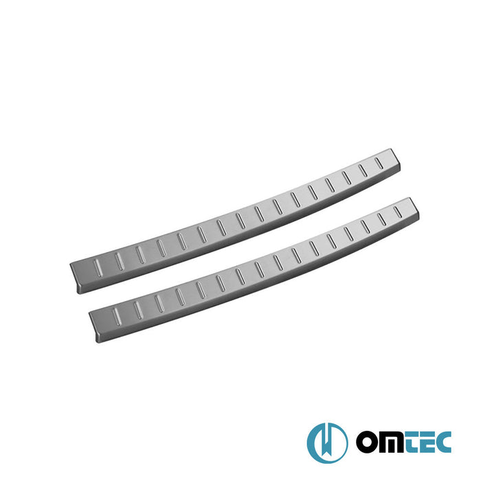 Arka Tampon Eşiği Paslanmaz Çelik (Taşlı) - Hyundai İ20 - HB 5D GB FL - (2018 - 2020)