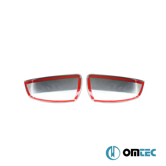 Ayna Kapağı 2 Prç. Paslanmaz Çelik - Hyundai İ20 - HB 5D GB PRE - FL - (2014 - 2018)