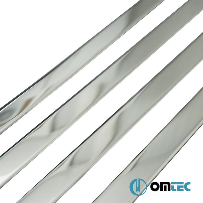 Yan Kapı Çıtası 4 Prç. Paslanmaz Çelik (Parlak) - Seat Leon - SW FL - I/FL - II - (2014 - 2019)