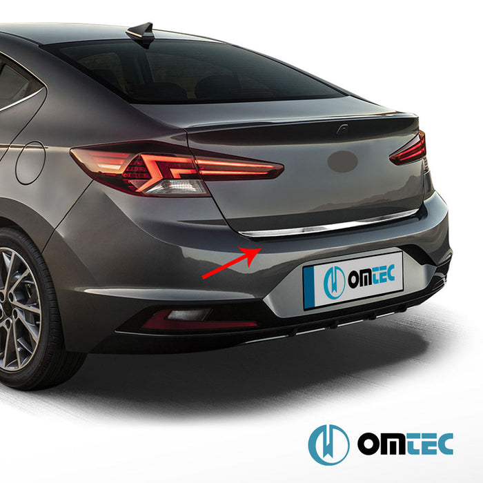 Bagaj Alt Çıta P.Çelik (Parlak) - Hyundai Elantra - SD AD FL - (2019 - 2020)