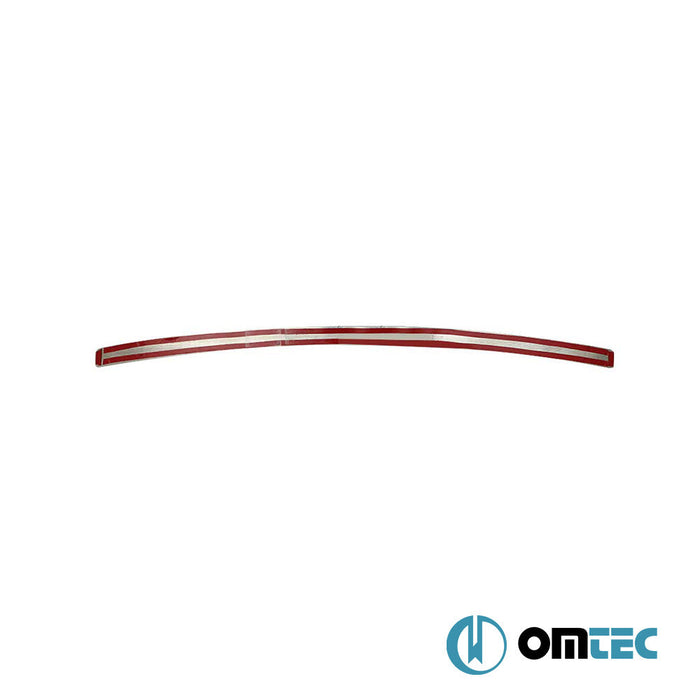 Karbon Folyolu Arka Tampon Eşiği Paslanmaz Çelik - Renault Clio - HB 5D BB - (1999 - 2006)