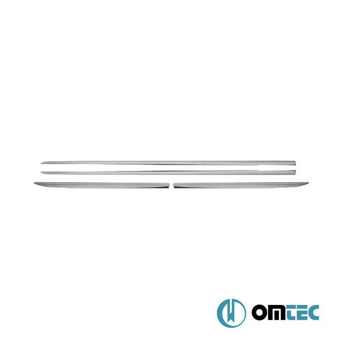 Yan Kapı Çıtası 4 Prç. Paslanmaz Çelik (Parlak) - Volkswagen Polo - HB 5D AW - (2017 - )