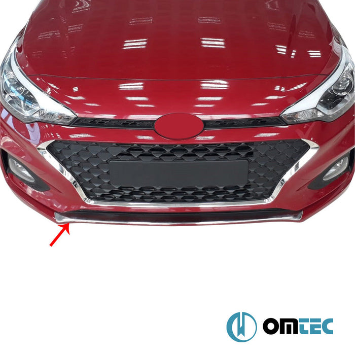 Ön Tampon Alt Çıta P.Çelik (Parlak) - Hyundai İ20 - HB 5D GB FL - (2018 - 2020)