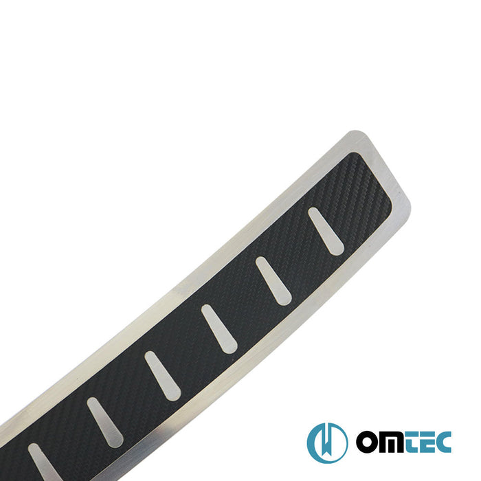 Karbon Folyolu Arka Tampon Eşiği Paslanmaz Çelik - Honda Cr - V - SUV IV - (2011 - 2016)