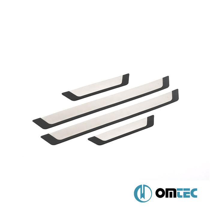 Flexill Line Kapı Eşiği 4 Prç. Paslanmaz Çelik - Honda Jazz - HB 5D II - (2007 - 2013)