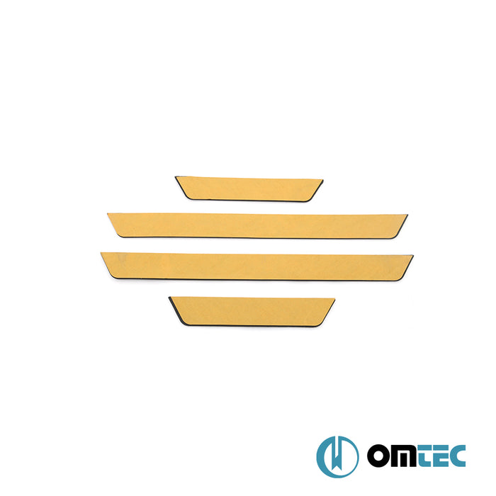 Flexill Line Kapı Eşiği 4 Prç. Paslanmaz Çelik - Honda Jazz - HB 5D II - (2007 - 2013)