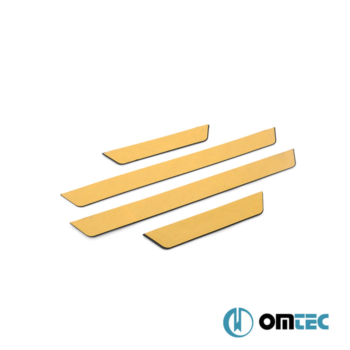 Flexill Line Kapı Eşiği 4 Prç. Paslanmaz Çelik - Honda Jazz - HB 5D II - (2007 - 2013)