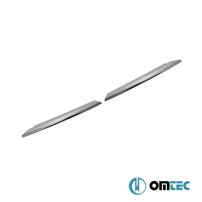 Sis Far Çıtaları 2 Prç. P.Çelik (Parlak) - Honda Civic - SD X - (2016 - 2022)