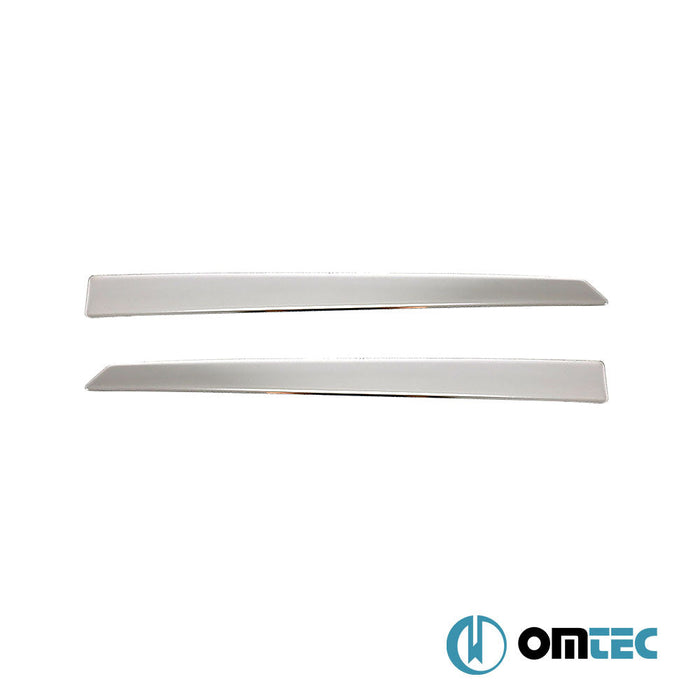 Bagaj Çıtası (Plaka Üstü) 2 Prç. Paslanmaz Çelik (Parlak) - Honda Accord - SD XI - (2017 - )