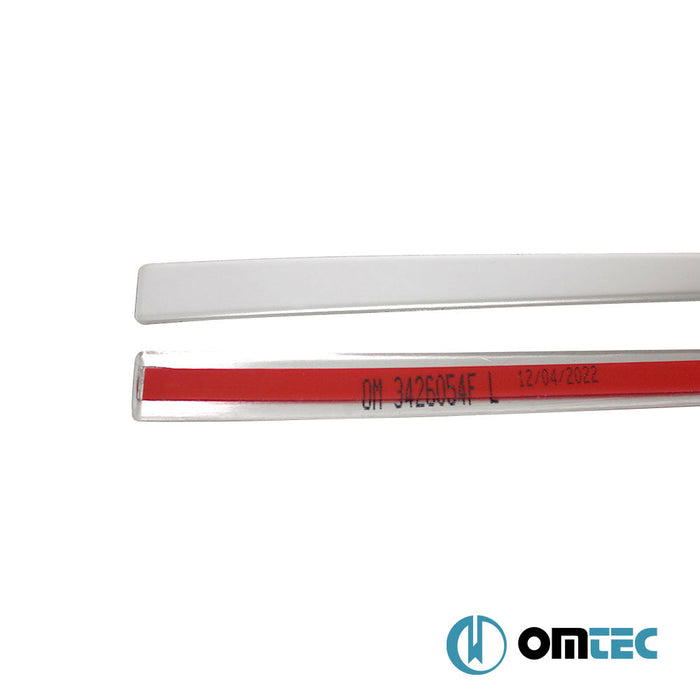 Bagaj Çıtası (Plaka Üstü) 2 Prç. Paslanmaz Çelik (Parlak) - Honda Accord - SD XI - (2017 - )