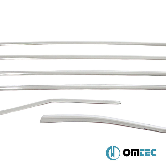 Cam Çıtası 6 Prç. Paslanmaz Çelik - Honda Accord - SD XI - (2017 - )