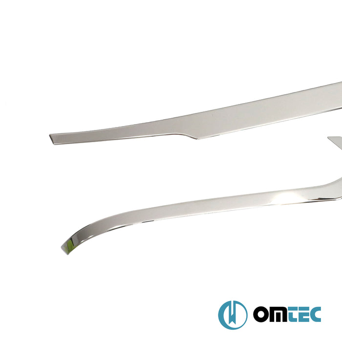 Bagaj Çıtası (Plaka Üstü) 3 Prç. Paslanmaz Çelik (Parlak) - Honda City - SD GN - (2019 - )