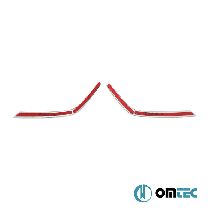 Reflektör Çerçevesi 2 Prç. Paslanmaz - Honda City - SD GN - (2019 - )