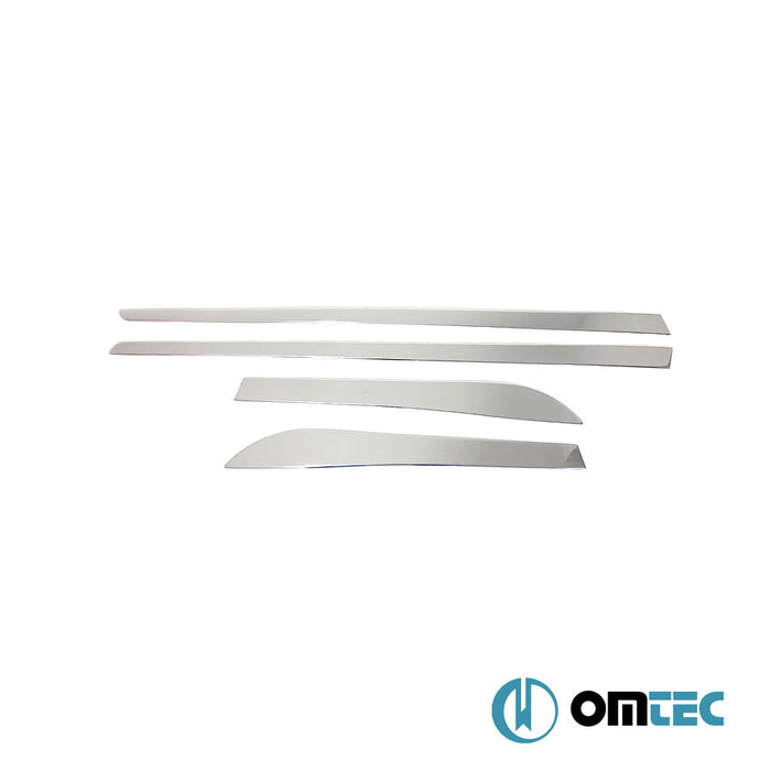 Yan Kapı Çıtası 4 Prç. Paslanmaz Çelik (Parlak) - Honda City - SD GN - (2019 - )