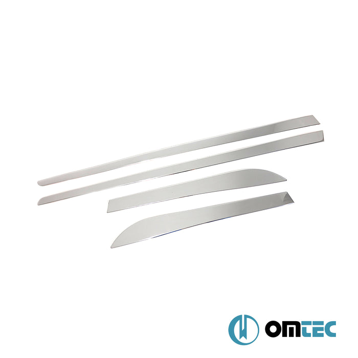 Yan Kapı Çıtası 4 Prç. Paslanmaz Çelik (Parlak) - Honda City - SD GN - (2019 - )