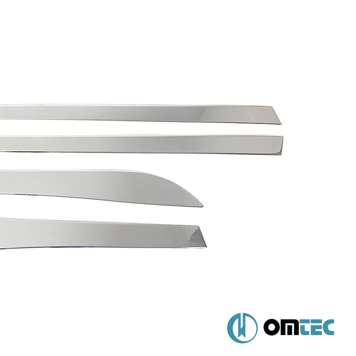 Yan Kapı Çıtası 4 Prç. Paslanmaz Çelik (Parlak) - Honda City - SD GN - (2019 - )