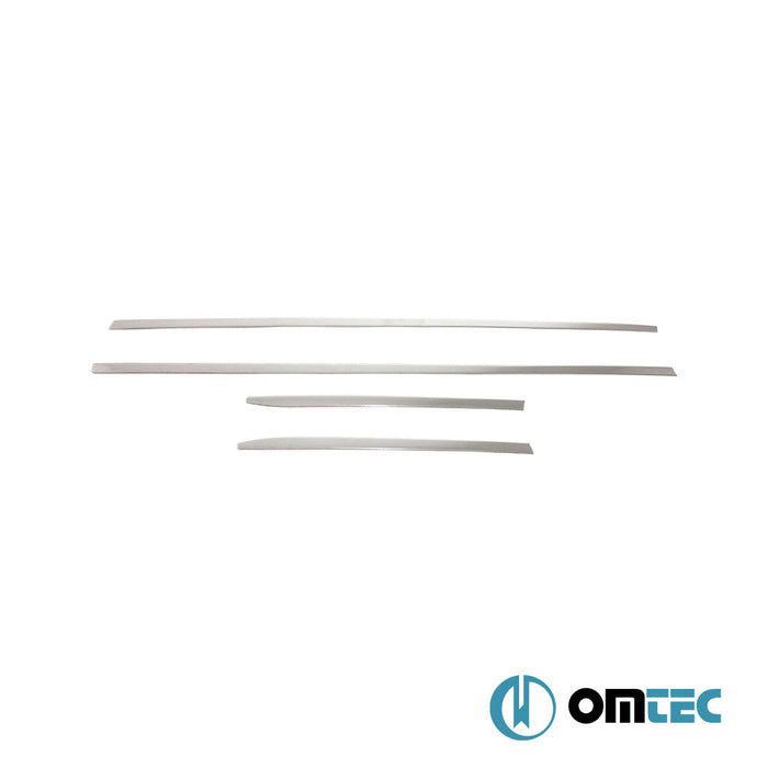 Yan Kapı Çıtası 4 Prç. Paslanmaz Çelik (Parlak) - Honda Civic - SD FE1/2 - (2022 - )