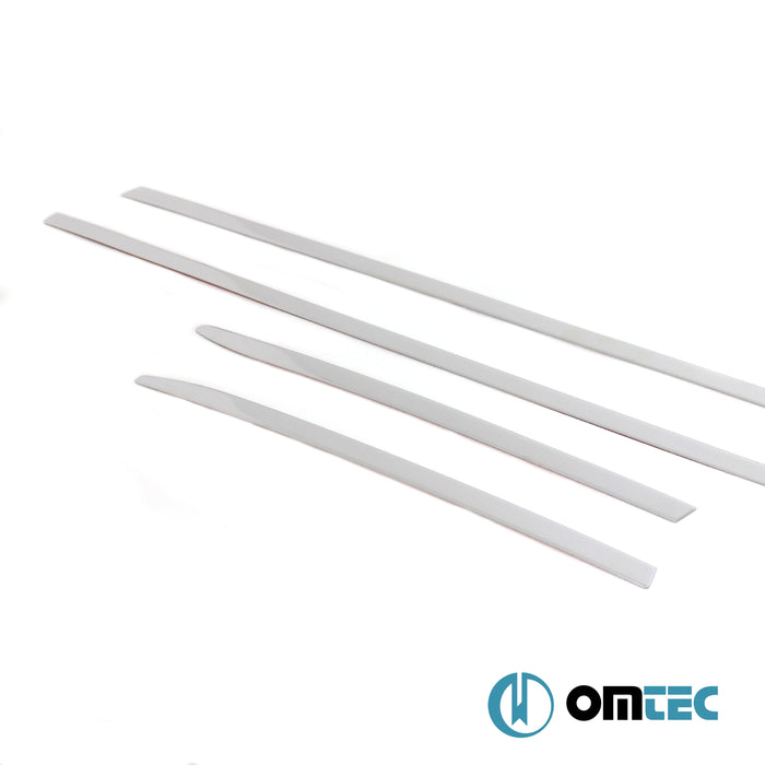 Yan Kapı Çıtası 4 Prç. Paslanmaz Çelik (Parlak) - Honda Civic - SD FE1/2 - (2022 - )