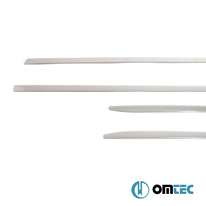 Yan Kapı Çıtası 4 Prç. Paslanmaz Çelik (Parlak) - Honda Civic - SD FE1/2 - (2022 - )