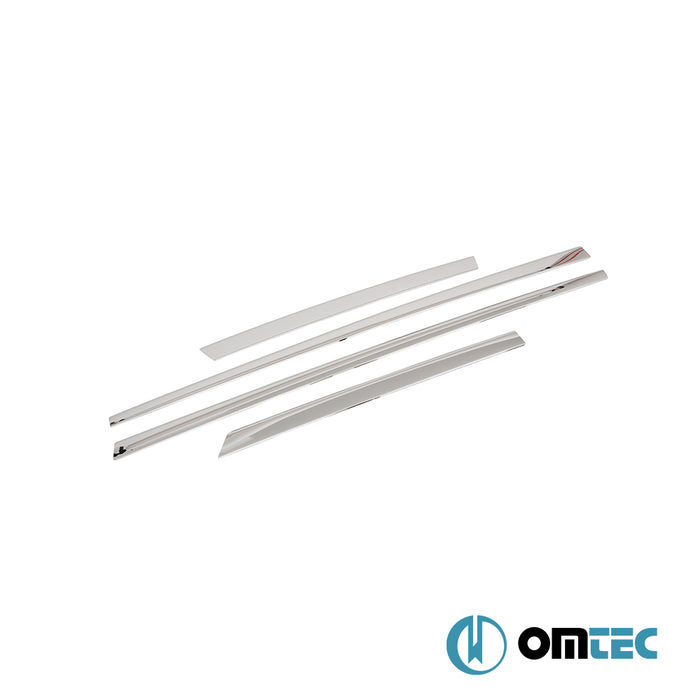 Yan Kapı Çıtası 4 Prç. Paslanmaz Çelik (Parlak) - Honda Jazz - HB 5D GR - (2020 - )