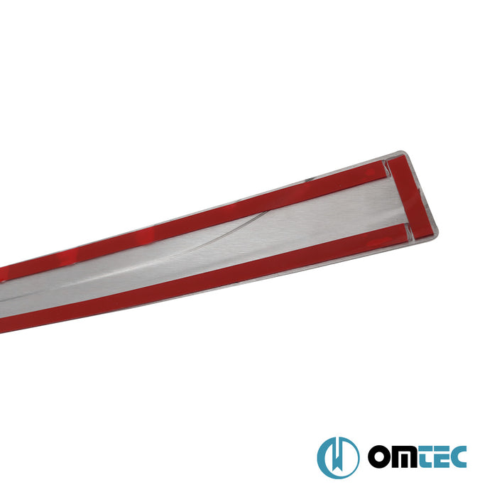 Arka Tampon Eşiği Paslanmaz Çelik (Taşlı) - Honda Hr - V - SUV RV - (2021 - )