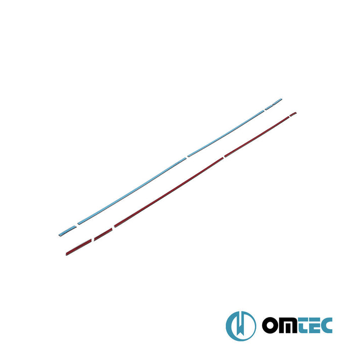 Cam Çıtası 10 Prç. Paslanmaz Çelik (Parlak) - Honda Hr - V - SUV RV - (2021 - )