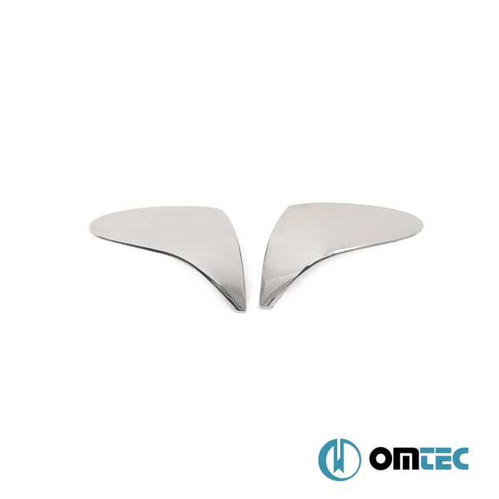 Ayna Kapağı 2 Prç. Paslanmaz Çelik - Hyundai İx35 - SUV LM -  (2010 - 2015)