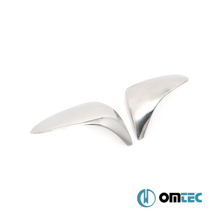 Ayna Kapağı 2 Prç. Paslanmaz Çelik - Hyundai İx35 - SUV LM -  (2010 - 2015)