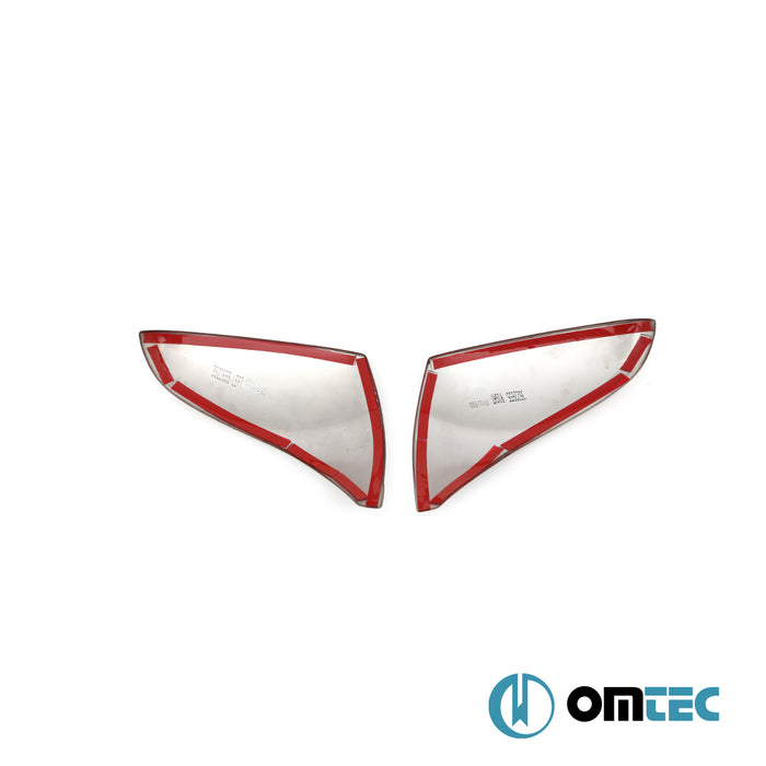 Ayna Kapağı 2 Prç. Paslanmaz Çelik - Hyundai İx35 - SUV LM -  (2010 - 2015)