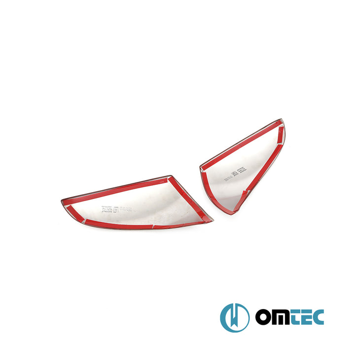 Ayna Kapağı 2 Prç. Paslanmaz Çelik - Hyundai İx35 - SUV LM -  (2010 - 2015)