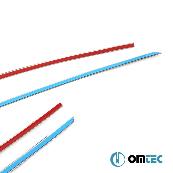 Cam Çıtası 6 Prç. Paslanmaz Çelik - Hyundai İ10 - HB 5D AC3 - (2019 - )