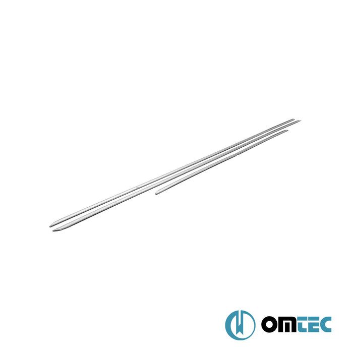 Yan Kapı Çıtası 4 Prç.Paslanmaz Çelik - Hyundai İ30 - HB 3D GD - (2012 - 2016)