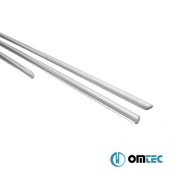 Yan Kapı Çıtası 4 Prç.Paslanmaz Çelik - Hyundai İ30 - HB 3D GD - (2012 - 2016)