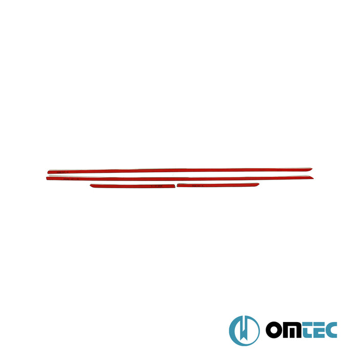 Yan Kapı Çıtası 4 Prç.Paslanmaz Çelik - Hyundai İ30 - HB 3D GD - (2012 - 2016)