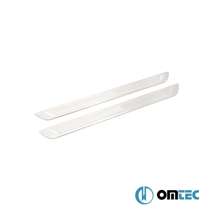 Kapı Eşiği 2 Prç. Paslanmaz Çelik - Kia Cee'D - HB 5D JD - (2012 - 2018)