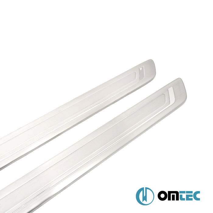 Kapı Eşiği 2 Prç. Paslanmaz Çelik - Kia Cee'D - HB 5D JD - (2012 - 2018)