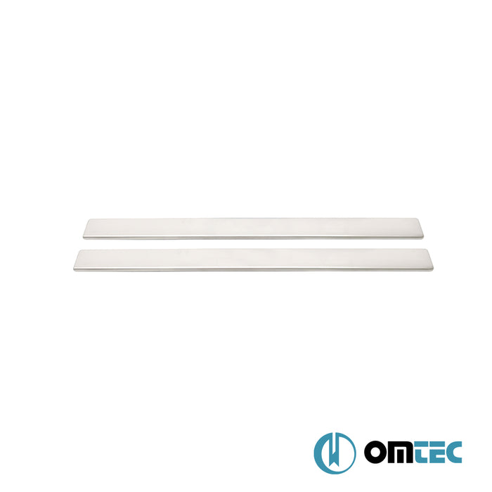 Kapı Eşiği 2 Prç. Paslanmaz Çelik - Kia Rio - HB 5D UB - (2011 - 2017)