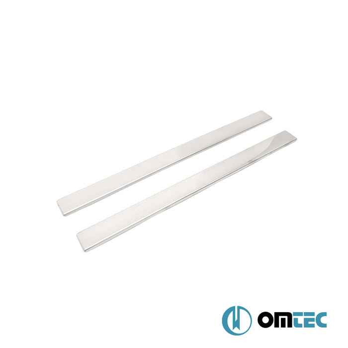 Kapı Eşiği 2 Prç. Paslanmaz Çelik - Kia Rio - HB 5D UB - (2011 - 2017)