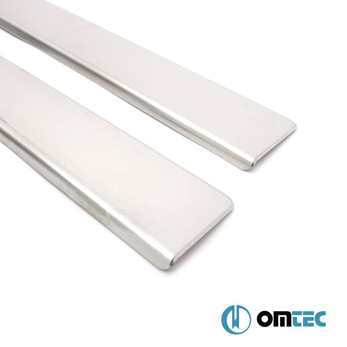 Kapı Eşiği 2 Prç. Paslanmaz Çelik - Kia Rio - HB 5D UB - (2011 - 2017)