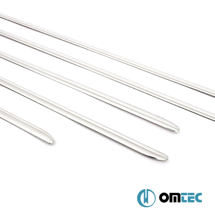 Cam Çıtası 6 Prç Paslanmaz Çelik - Kia Rio - HB 5D UB - (2011 - 2017)